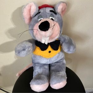 Vintage 1988 CHUCK E. CHEESE LARGE Plush 22" rare
